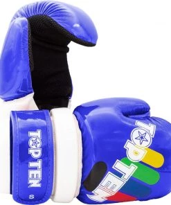 GLOVES Pointfighter TOP TEN Glossy ITF - Blue, 21655-6