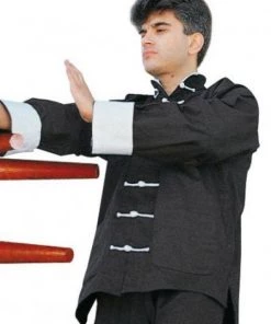 Hayashi Kung Fu Uniform - Black, 123 Kung-fu Uniforms
