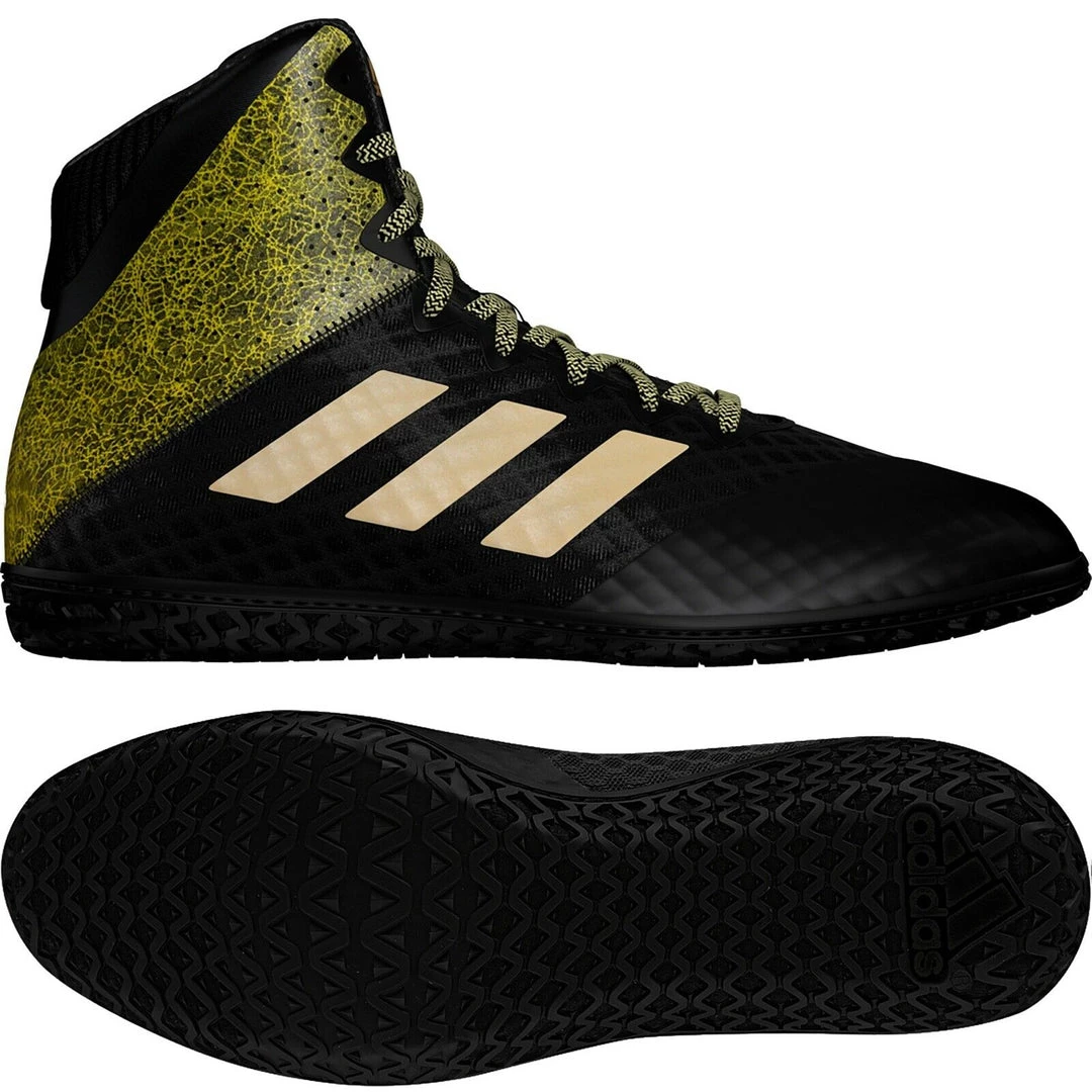 Adidas Wrestling Shoes Mat Wizard Hype - Black/gold, EF1476 8 Adidas Wrestling Shoes Mat Wizard Hype - Black/gold, EF1476