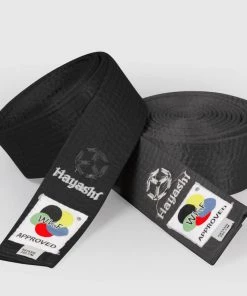 Hayashi Satin Belt - Black, 053-9
