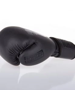 Fighter Boxing Gloves SPLIT - Matt Black, FBG-001B 23 Fighter Boxing Gloves SPLIT - Matt Black, FBG-001B
