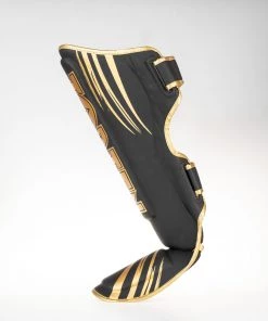 PROTECTION Top Ten Shin Guards SuperLight - Black/gold, 32194-92