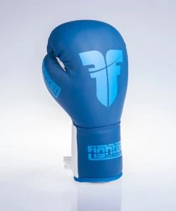 Fighter Boxing Gloves Competition Pro - Light Blue/white, FBG-004BL