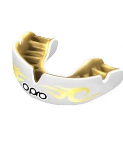 PROTECTION Mouthguard - OPRO UFC PWF - White/gold, 002269005
