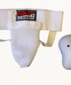 Fighter Groin Protector - White, JE201W