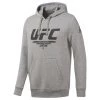 Reebok UFC Fan Hood - Grey, DU4577 Hoodies