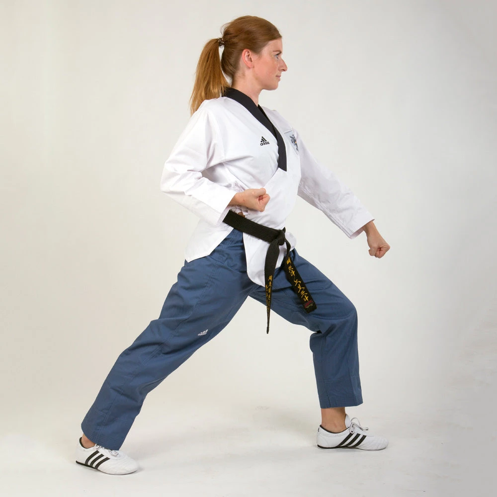 Taekwondo WT Uniforms Adidas Female Poomsae Uniform, ADITPAF01 4 Taekwondo WT Uniforms Adidas Female Poomsae Uniform, ADITPAF01