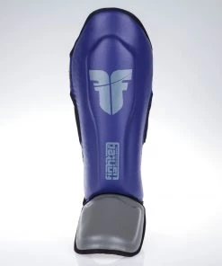 Fighter Shinguards Thai Classic - Blue/grey, JE1573BLG PROTECTION