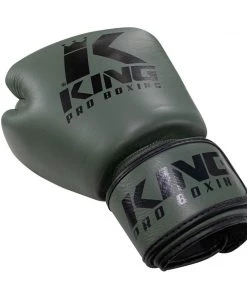 King Pro Boxing - Boxing Gloves Military - Khaki