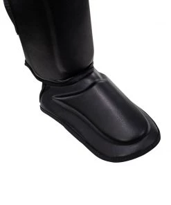 King Pro Boxing Shin Guards - Black/white PROTECTION