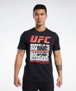 Reebok UFC FG Capsule TEE - Black, FJ5189