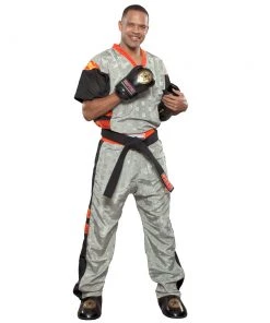 Fight Uniform Top Ten Mesh NEON - Gray, 1681-39