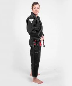 BJJ Uniforms Fighter BJJ Kimono Rice Straw - Black, BJJBL-09 12 BJJ Uniforms Fighter BJJ Kimono Rice Straw - Black, BJJBL-09