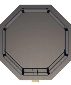 Fighter MMA Competition Cage 7x7m + Sidewalk 1m - Black, 7V1002DCH TRAINING