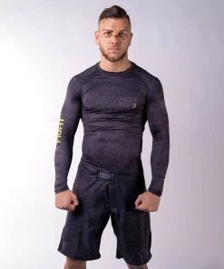 Rash Guard Fighter - Life Is A Fight - Grey, FRG-13 17 Rash Guard Fighter - Life Is A Fight - Grey, FRG-13