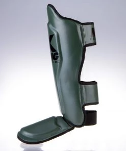 King Pro Boxing Shin Guards - Khaki, KPB/SG-4 PROTECTION 14 King Pro Boxing Shin Guards - Khaki, KPB/SG-4 PROTECTION
