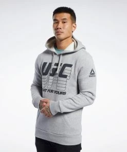 Hoodies Reebok UFC FG Hoodie - Grey, FK2342