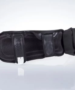 Fighter Shinguards Thai Ergo - Black/white, FSG-004BW PROTECTION