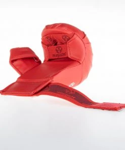 Hayashi Karate Fist Protector TSUKI With Thumb (WKF Approved) - Red, 238