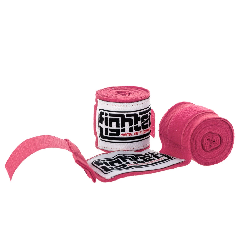 Fighter Handwraps - Pink, JE-1559PIN GLOVES 3 Fighter Handwraps - Pink, JE-1559PIN GLOVES