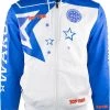Hoody TOP TEN WAKO - White/blue, 19321-16