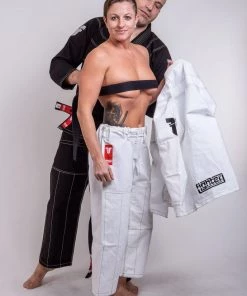 Fighter BJJ Ripstop Gi Rip Stop - White, BJJBW-05