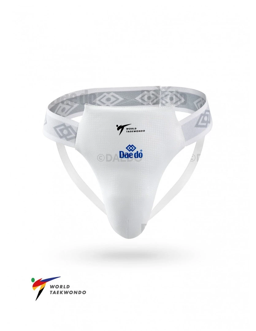 WT Male Groin Guard DAEDO - White, ADITGG01 3 WT Male Groin Guard DAEDO - White, ADITGG01
