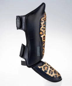 PROTECTION Fighter Shinguards Thai Jungle Series - Leopard, JE1573LE