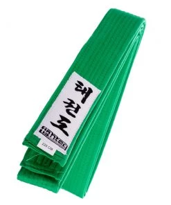 Fighter Taekwondo ITF Belt - Green, FTB-03