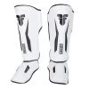 Fighter Shinguards Thai Ergo - White, FSG-004WB
