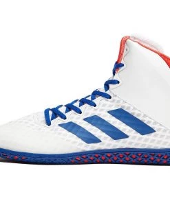 Adidas Shoes Mat Wizard 4. - White/blue/red, BC0533