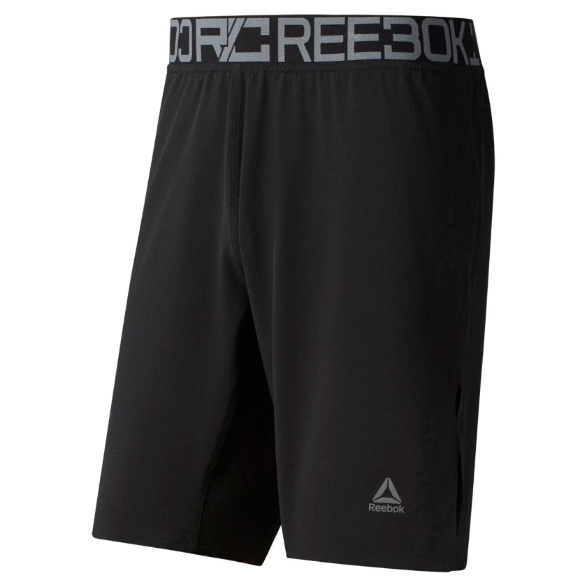 Reebok Combat Boxing Shorts - Black, DU4970 Training Shorts 3 Reebok Combat Boxing Shorts - Black, DU4970 Training Shorts