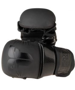 MMA Gloves Fighter Training - Black, FMG-001BB