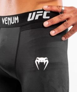 Venum UFC Authentic Fight Week Compression Pants - Black