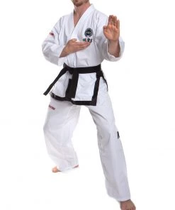 Taekwondo ITF Uniforms Top Ten Dobok Diamond - Master - White, 16771-1