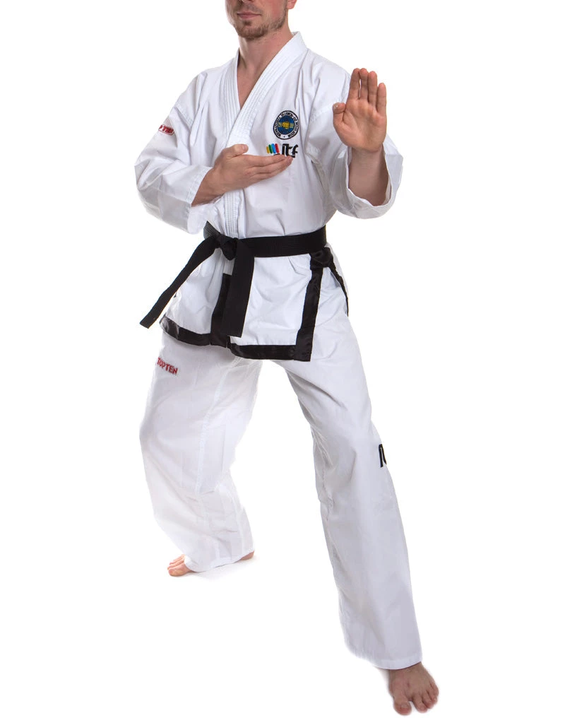 Taekwondo ITF Uniforms Top Ten Dobok Diamond - Master - White, 16771-1 3 Taekwondo ITF Uniforms Top Ten Dobok Diamond - Master - White, 16771-1