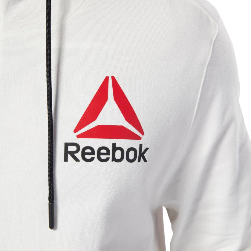 Hoodies Reebok UFC Fight Night Blank Walkout Hoodie - White, CD8586 5 Hoodies Reebok UFC Fight Night Blank Walkout Hoodie - White, CD8586