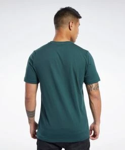 T-Shirts Reebok UFC Logo T-shirt - Green, FJ5159