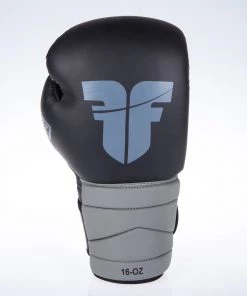 Fighter Boxing Gloves Sparring - Black/gray, FBG-002-BG 23 Fighter Boxing Gloves Sparring - Black/gray, FBG-002-BG