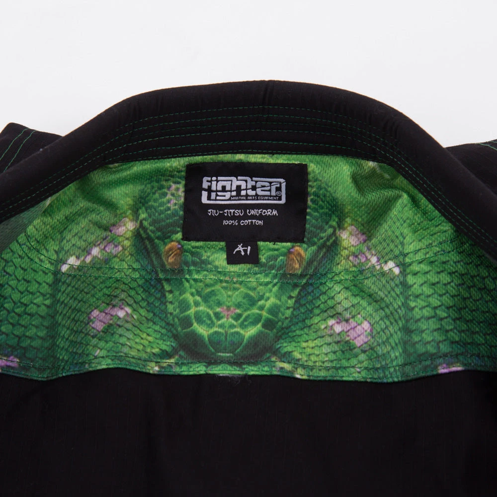 Fighter BJJ Gi Rip Stop, BJJBL-03 6 Fighter BJJ Gi Rip Stop, BJJBL-03