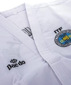 Daedo ITF Dobok Student Silver, TA10812 Taekwondo ITF Uniforms