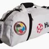 Hayashi WKF Gym Bag / Backpack Combo - White M, 8041-1 TRAINING
