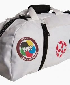 Hayashi WKF Gym Bag / Backpack Combo - White L, 8041-10 TRAINING