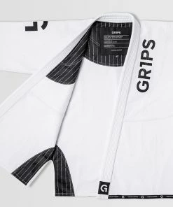 Grips Gr1ps BJJ Uniform Primero Competition - White, G10118-WHT