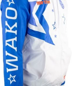 Hoody TOP TEN WAKO - White/blue, 19321-16