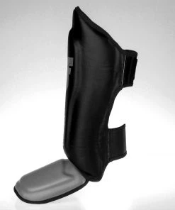 Fighter Shinguards Thai Classic - Black/grey, JE1573BG PROTECTION