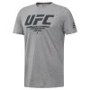 Reebok UFC Logo Tee - Grey, DU4583 T-Shirts