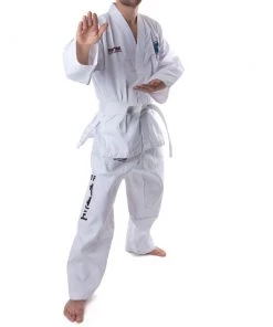 Taekwondo ITF Uniforms Top Ten Dobok KYONG - Student - White, 1669-1-CZ