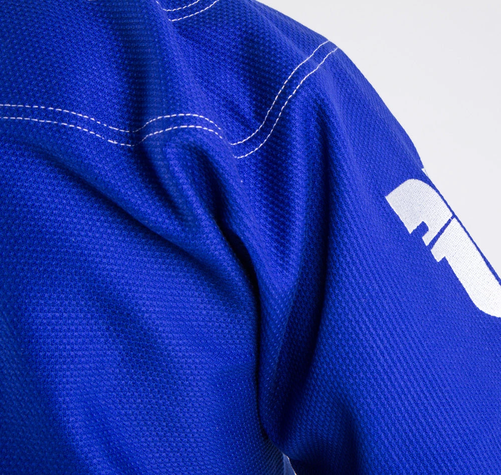 Fighter BJJ Kimono Rice Straw - Blue, BJJBLU-07 BJJ Uniforms 11 Fighter BJJ Kimono Rice Straw - Blue, BJJBLU-07 BJJ Uniforms