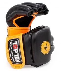 Top Ten MMA Gloves Striking C-Type - Black/orange, 23351-93